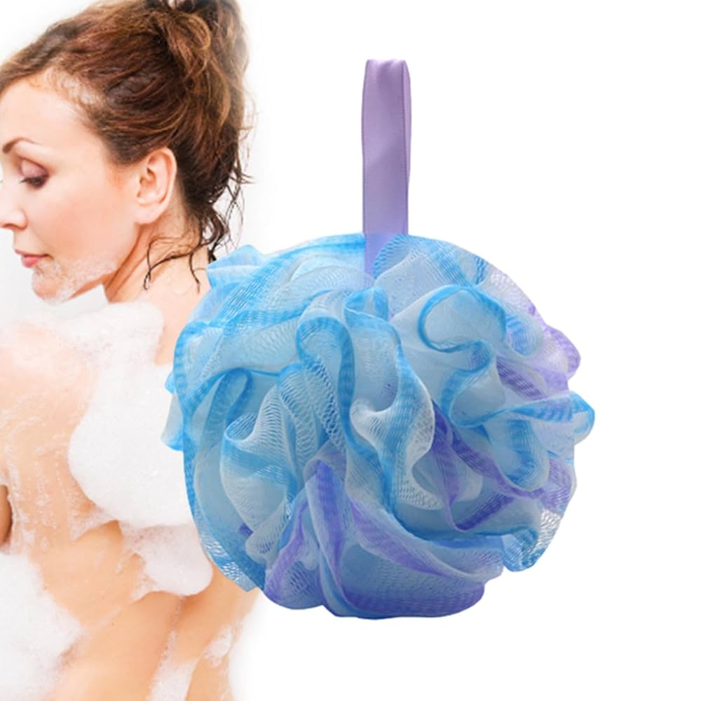 Mesh Bath Sponge (2 Pcs)
